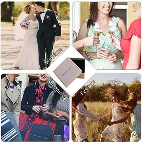 Adjustable Rhinestone Cuff Bracelet in 18k Rose Gold - Perfect Bridal Accessory - Picture 6 of 6